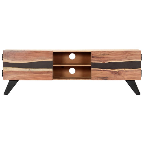 Swen Studio -  TV Cabinet 140x30x45 cm Solid Acacia Wood